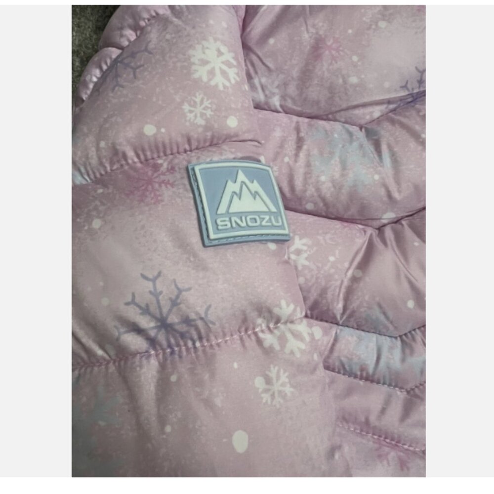 Snozu Kids' Jacket with Hat Pink Girl 6 - Picture 4 of 5
